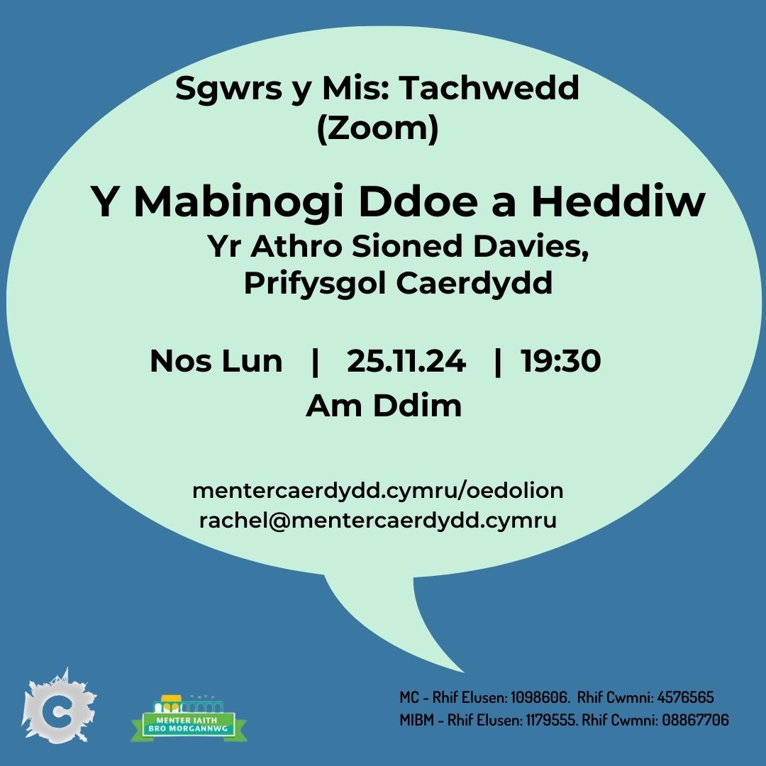 Menter Caerdydd (@mentercaerdydd) on Twitter photo Wythnos i heno! Os nad ydych yn derbyn y ddolen Zoom yn fisol, ewch i'r wefan i gofrestru: mentercaerdydd.cymru/event/sgwrs_y_โฆ <a href="/DinesyddCdydd/">๐๐ถ๐ป๐ฒ๐๐๐ฑ๐ฑ๐๐ฎ๐ฒ๐ฟ๐ฑ๐๐ฑ๐ฑ ๐ฐ</a> <a href="/mentrauiaith/">Mentrau Iaith</a> <a href="/prifysgolCdydd/">Prifysgol Caerdydd</a> <a href="/cymrodorion/">Cymrodorion Caerdydd Sefydlwyd 1885</a> <a href="/LSWalesCDdCymru/">Learned Society of Wales</a> Wythnos i heno! Os nad ydych yn derbyn y ddolen Zoom yn fisol, ewch i'r wefan i gofrestru: mentercaerdydd.cymru/event/sgwrs_y_โฆ <a href="/DinesyddCdydd/">๐๐ถ๐ป๐ฒ๐๐๐ฑ๐ฑ๐๐ฎ๐ฒ๐ฟ๐ฑ๐๐ฑ๐ฑ ๐ฐ</a> <a href="/mentrauiaith/">Mentrau Iaith</a> <a href="/prifysgolCdydd/">Prifysgol Caerdydd</a> <a href="/cymrodorion/">Cymrodorion Caerdydd Sefydlwyd 1885</a> <a href="/LSWalesCDdCymru/">Learned Society of Wales</a>
