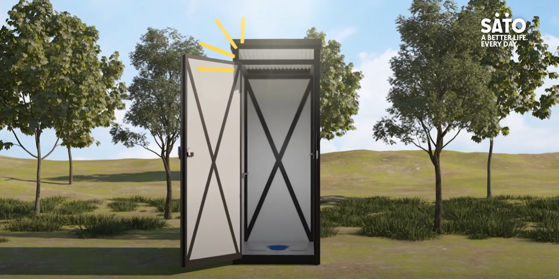 The SATO SuperStructure: our first product made from recycled materials! We’re delighted to introduce the SATO SuperStructure, a durable and green toilet enclosure keeping people safe and private. To learn more click here sato.lixil.com/the-sato-super… 

#SATO #SuperStructure