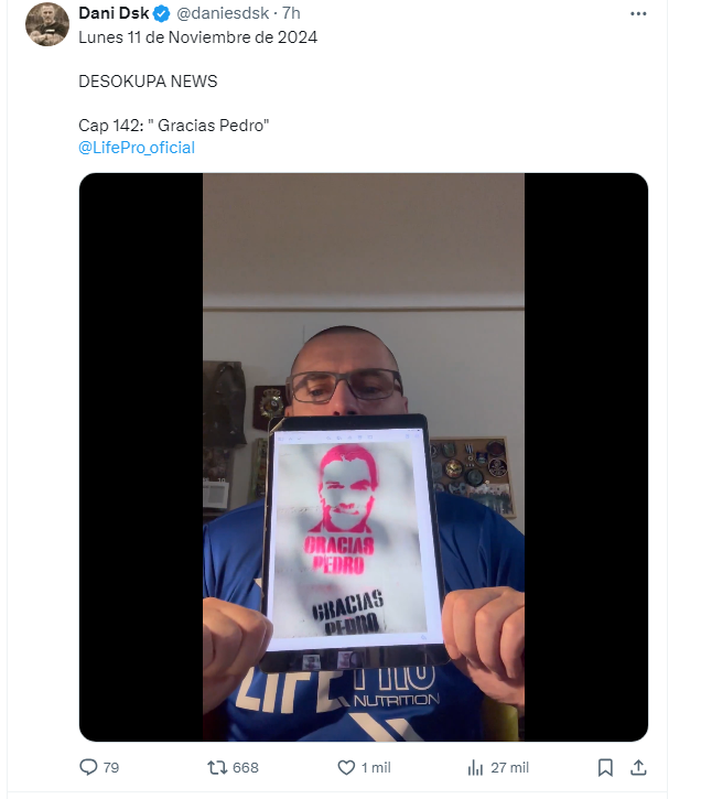 Me parece de mal gusto que militantes de ultraderecha pinten las calles de Valencia para publicarlo en sus cuentas troll como broma, no es gracioso. Pero que luego sus voceros como HerQles, Negre, Desokupa o EsDiario publiquen como real esta falsa bandera es lamentable.
ABRO HILO