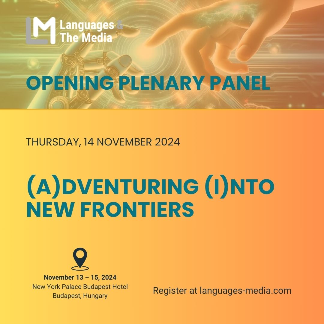 We will explore concrete examples of AI-enabled workflows and discuss their impact on industry stakeholders and the viewers. By doing so, we will try to separate hype from reality and offer early insights into the future of our industry. 

#lam24 #medialocalization #dubbing #ai