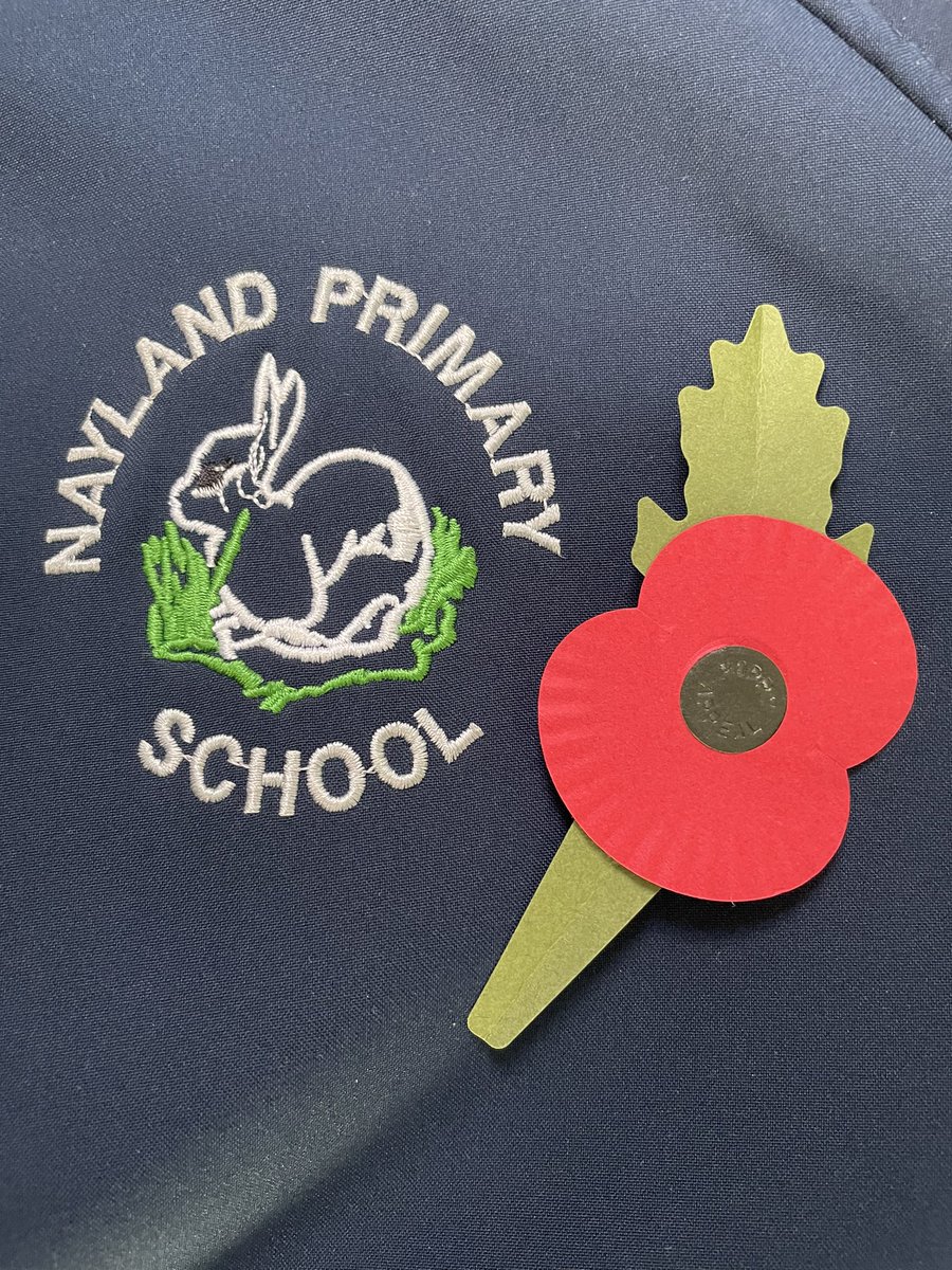 Today, we took part in a remembrance silence, listened to The Last Post and together we sang a song to remember. Nayland remembers.