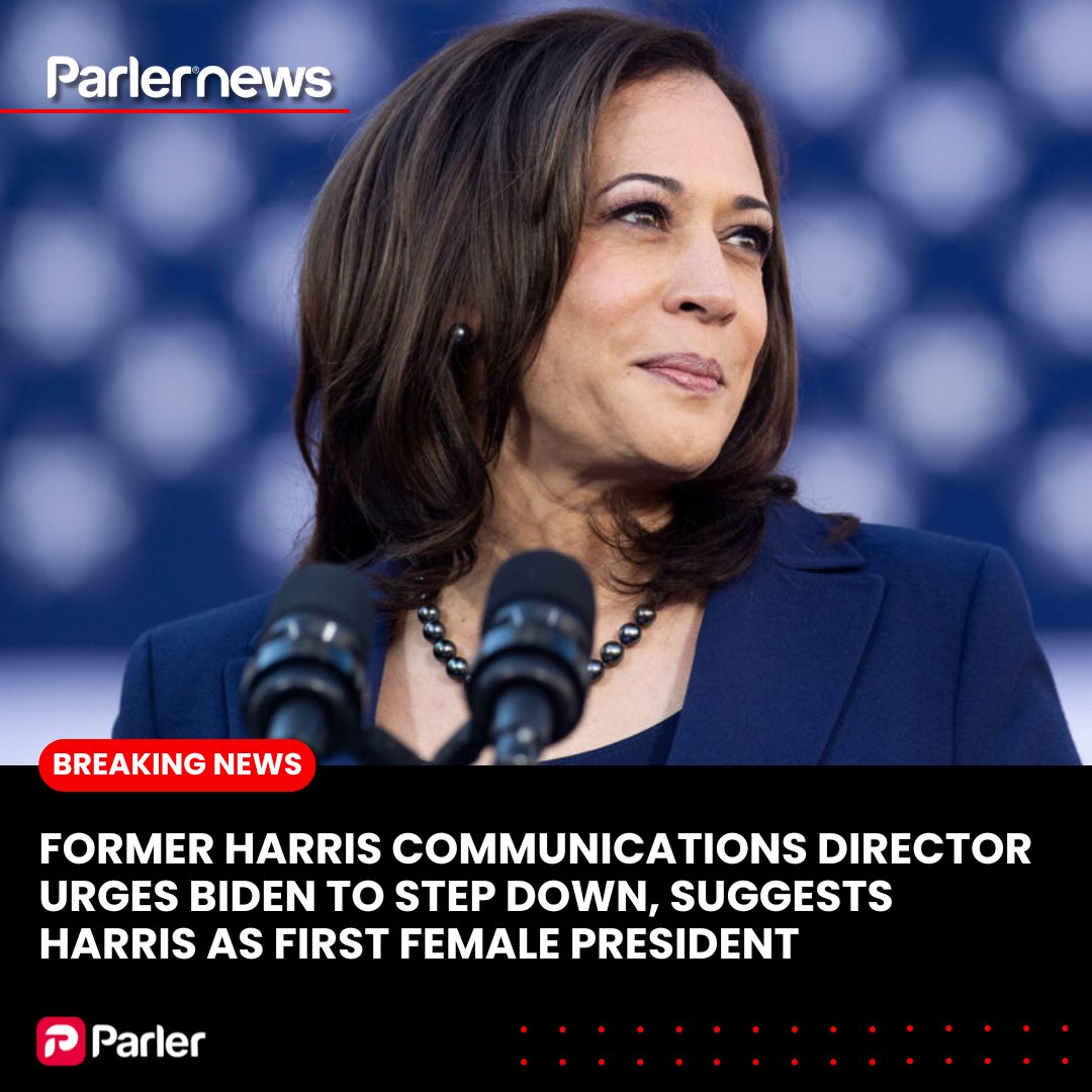 parler_social's tweet photo. Jamal Simmons suggests President Biden step down to let Kamala Harris become the first female president, sparking debate on CNN and social media. Bold move for Democrats? #Biden #KamalaHarris #FirstFemalePresident
https://t.co/mBXN9yhVzp https://t.co/jTcBjrJpaG