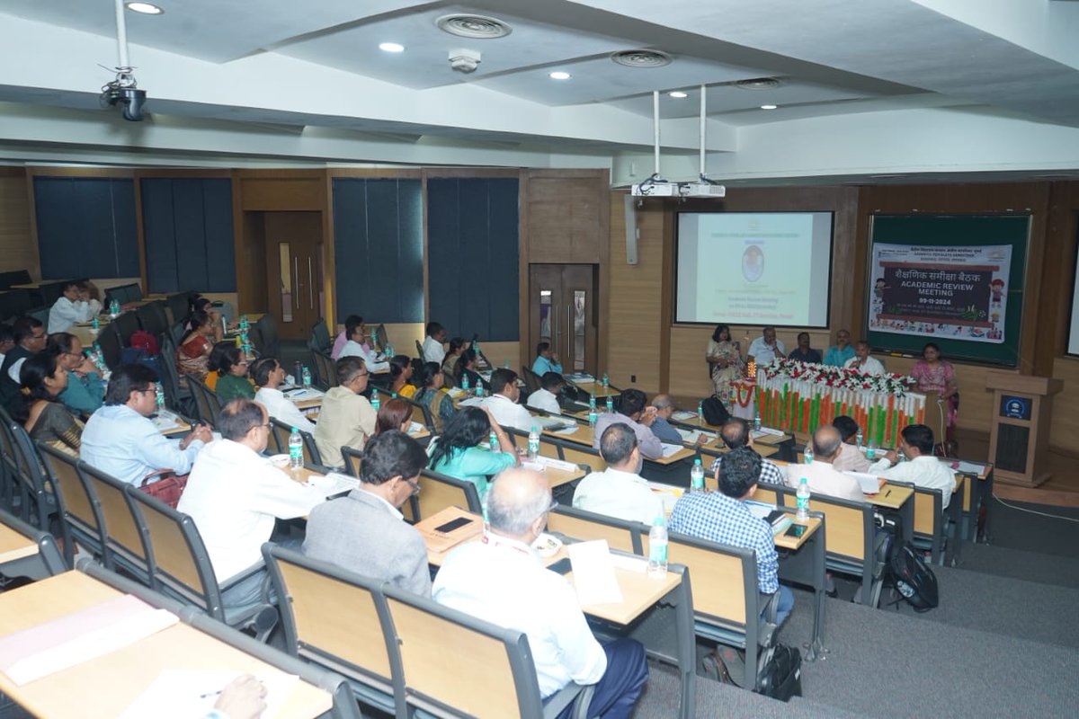 B.K. Behera (@binodbehera25) on Twitter photo Had a fruitful interaction with the energetic, dynamic and intelligent Principals of <a href="/KvsMumbai/">KVS RO Mumbai</a> during the One Day Academic Review Meeting on 09.11.2024 at IIT Mumbai. KVs & RO shared their initiatives undertaken for academic excellence and promotion of STEM in KVs. Had a fruitful interaction with the energetic, dynamic and intelligent Principals of <a href="/KvsMumbai/">KVS RO Mumbai</a> during the One Day Academic Review Meeting on 09.11.2024 at IIT Mumbai. KVs & RO shared their initiatives undertaken for academic excellence and promotion of STEM in KVs.
