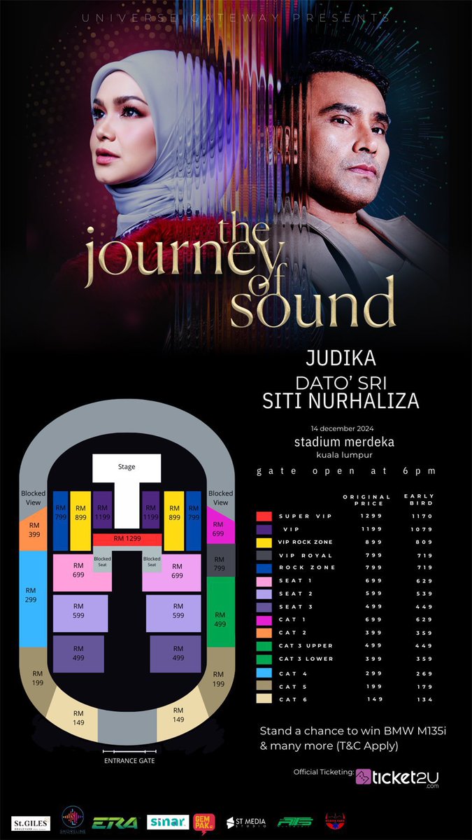 ghjkngp's tweet photo. WTS ( WANT TO SELL ) 😭

3 TICKETS ( CAT 4 ) 🙏🏻🙏🏻🙏🏻 - EARLY BIRDS PRICE

THE JOURNEY OF SOUND 
DATO SRI SITI  X JUDIKA

14TH DECEMBER at STADIUM MERDEKA, KL

REASON TO SELL : TRAVELLING 

srs buyer pls.. tlg guys help me 😞 taknak burn mcm tu ja those 3 tickets 😞🙏🏻 https://t.co/3aTCFtnaXg