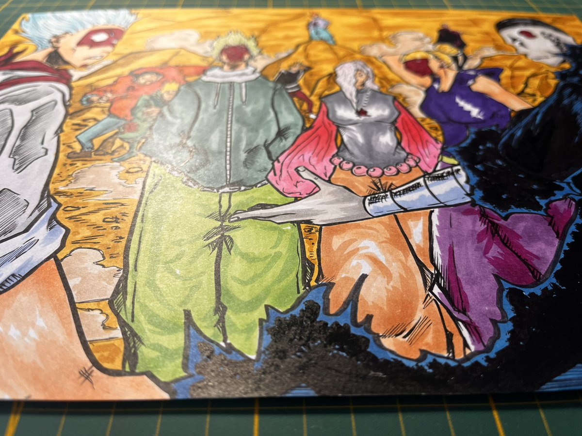 Ousmane35286010's tweet photo. PROJET OLD WILD HOOD

- The Desperados -

Bande de « méchants », comme on les aime…

#draw #drawing #illustration #manga #comics #doodle #ohuhumarkers #artwork #comicsproject #ink #characterdesign #art #artist https://t.co/gWRJA5I8m9