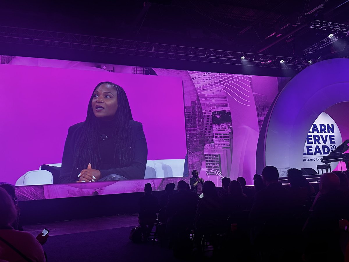 Leaving with the wisdom + truth from <a href="/KizzyPhD/">KizzyPhD</a> during @aamc closing plenary 

🔥Build a team that complements your strengths
🔥Honor the contributions of *all*
🔥Bring the science to the people
🔥Rest creates motivation &amp; inspiration

#aamc24