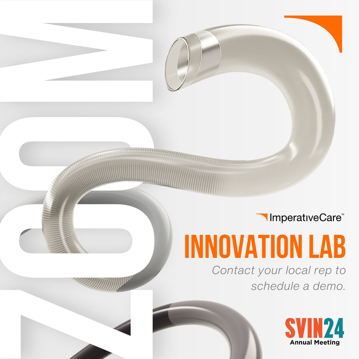 ImpCare_Stroke's tweet photo. Are you attending #SVIN2024 and interested in seeing the full #ZoomStrokeSolution in action? Come by Booth 309 or connect with your local rep to schedule time in our Innovation Lab to demo our technologies.
@svinsociety #ElevatingStrokeCare
Rx only. ISI: https://t.co/9GLPGxFsrr https://t.co/dDCbeLs6PK