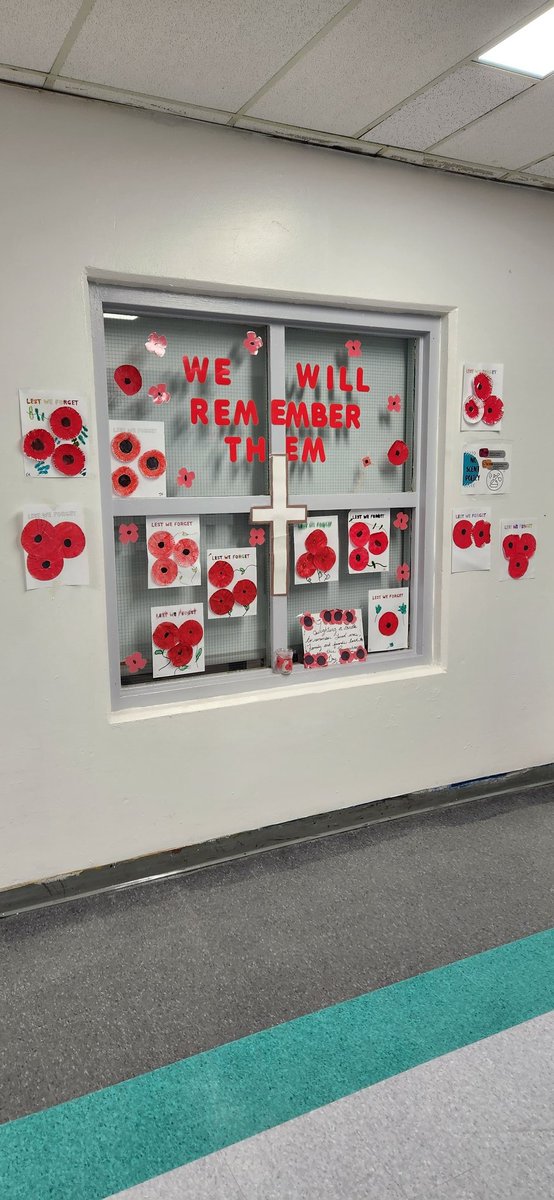 Our poppy installation is complete. We honour those who fought for the freedoms we enjoy today. Thank you. We will remember them. <a href="/StPeterOCSB/">St. Peter High School</a> <a href="/OttCatholicSB/">Ottawa Catholic School Board</a> <a href="/OCSBSpecEd/">OCSBSpecEd</a>