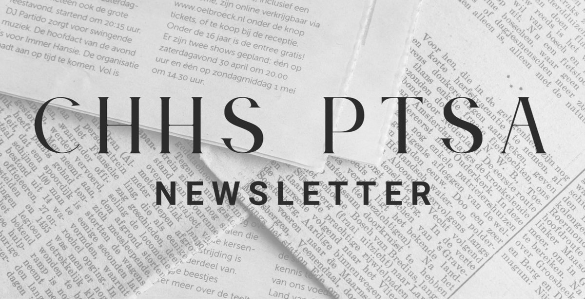 CHHS PTSA tweet media