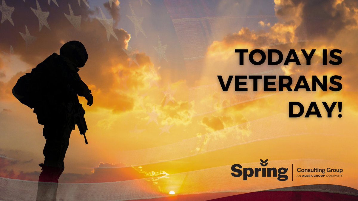 As we observe Veterans Day today, we would like to honor all of the brave Americans in uniform who help keep us safe!

#VeteransDay #HonorOurHeroes #ThankYouForYourService #SupportOurTroops