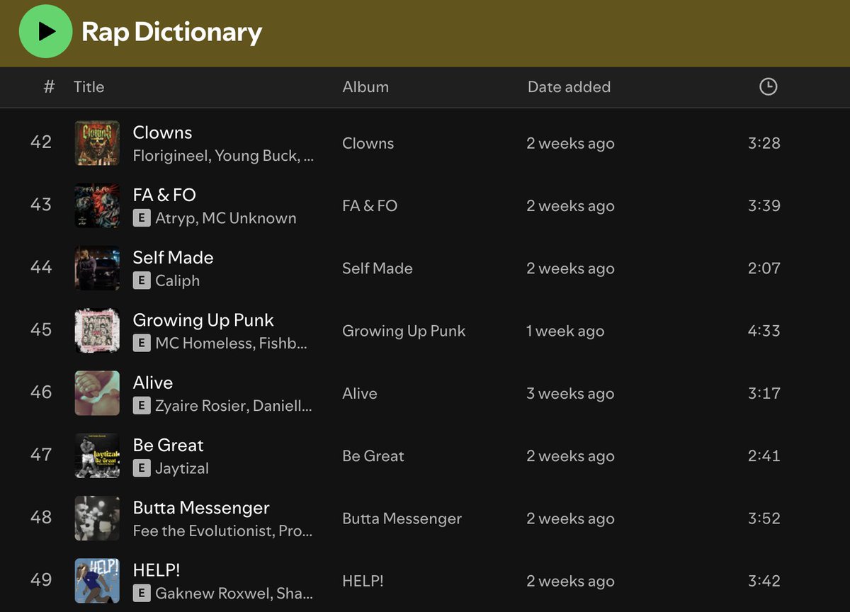 Thanks to VinylHoops for sharing "MC Homeless - Growing Up Punk featuring <a href="/drmadvibe/">Angelo Moore</a> of <a href="/FishboneSoldier/">Fishbone</a>  via <a href="/submit_hub/">SubmitHub</a> 
open.spotify.com/playlist/4xJd0… youtube.com/playlist?list=… deezer.com/en/playlist/13…