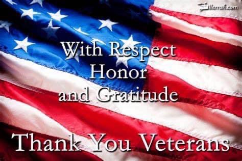 A sincere thank you to all who served.