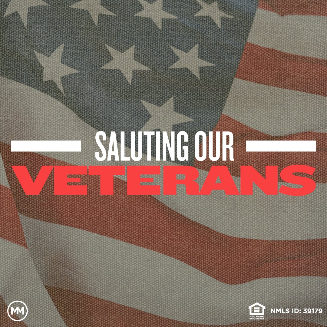 To all our veterans, thank you for your courage, dedication and bravery. Your service and sacrifices have had a tremendous impact on all our lives. Happy Veterans Day!

#movementmortgage #mortgagesthatmeanmore #veteransday