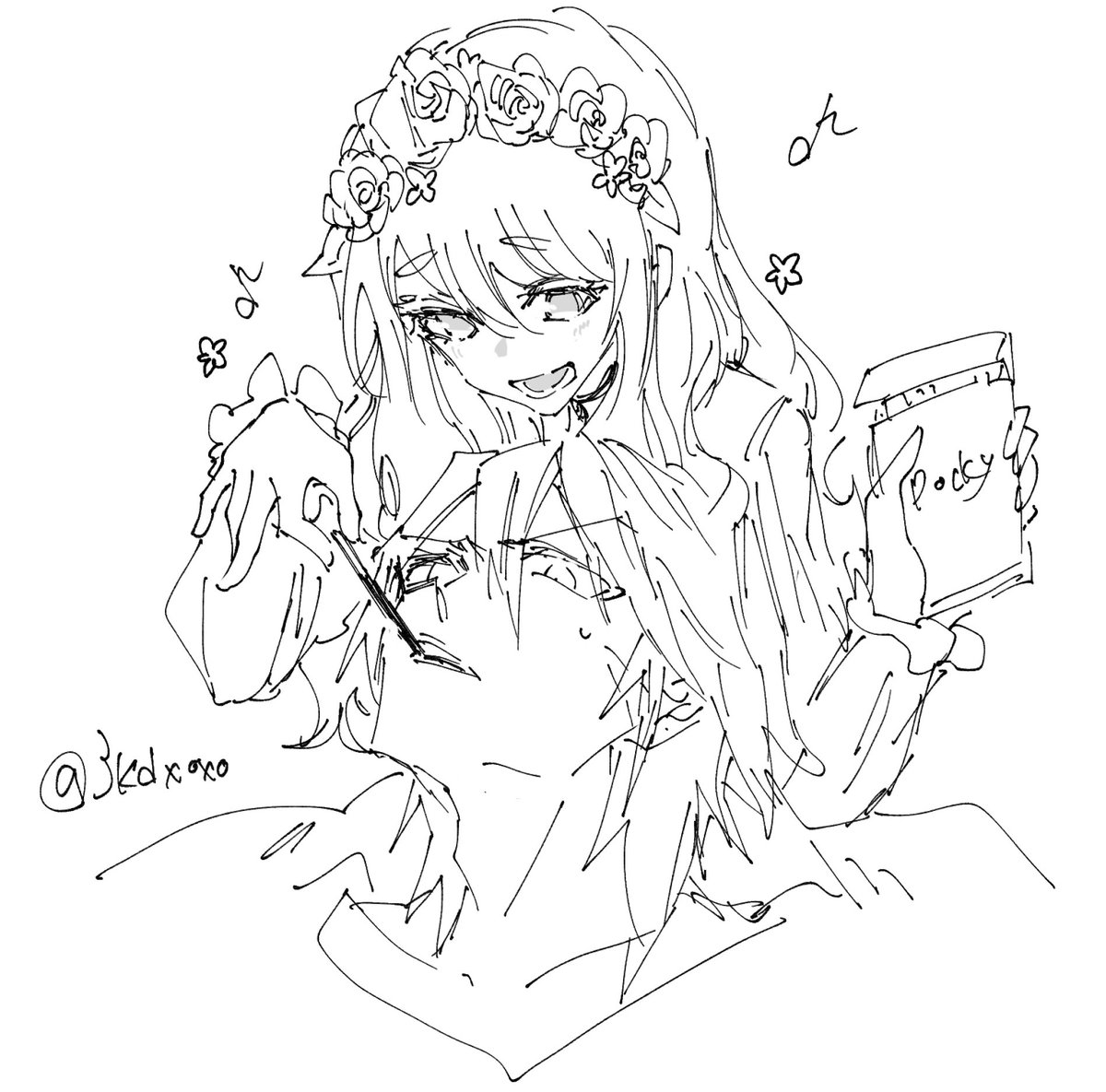 3kdxoxo's tweet photo. たまにはこういうの描くの楽しいなー。 https://t.co/ohRikCUh04