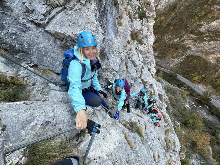 unwomenkosovo's tweet photo. We are proud to have supported @UtalayaF in organizing the empowering Ajo'Mal expeditions led by the well-known @UtaIbrahimi who equipped the future mountaineers with essential skills, confidence &amp; gear, all while inspiring unity &amp; courage. Stay tuned for the Ajo'Mal documentary! https://t.co/qfMbvPQyht