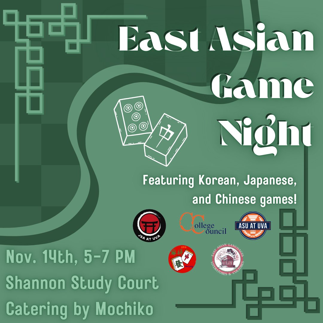 Tired of studying? Come take a break this Thursday for some games and food !