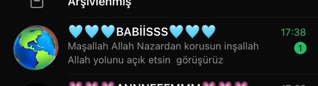 Babacım görüşürüz de konuşmayı bitirmek için niye bu kadar acele ettin kskssksksksksk