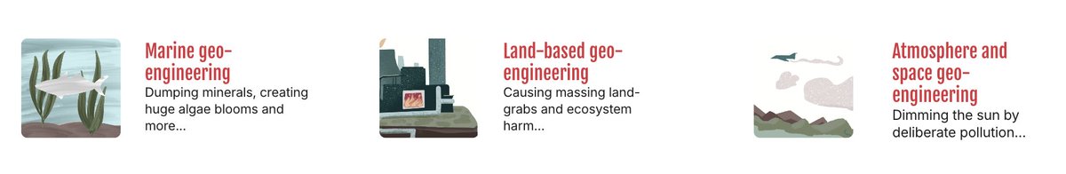 6. This would bring many risks to ecosystems and to communities, particularly those living around carbon capture facilities or whose livelihoods are based on artisanal fisheries and other marine activities.
#NoGeoengineering #HandsOffMotherEarth #COP29Baku #NoFalseSolutions