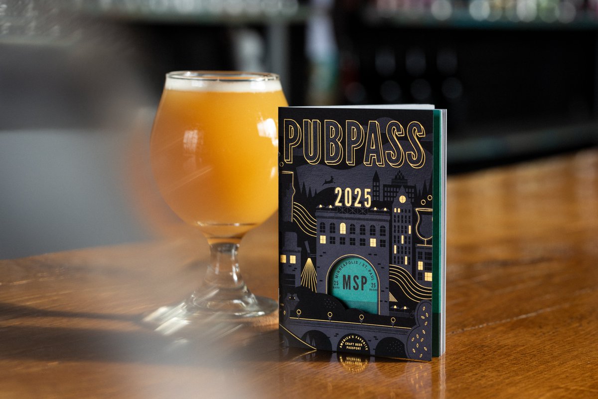 MattErickson32's tweet photo. I'm pretty stoked about this one. PubPass is America’s favorite craft beer passport, inspiring beer drinkers to discover something new and explore their city. I had the honor of designing the covers for their 2025 passports.

See the whole project here: https://t.co/AoE1bX6eC5 https://t.co/8BsrzUk4ho