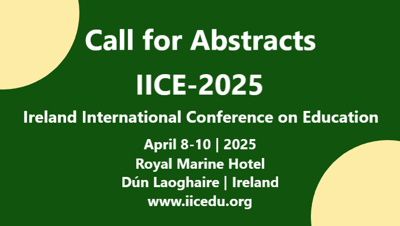 IICEconference's tweet photo. Call for Abstracts
Submit your abstract at https://t.co/wQB151bKm2
#cfp #education #Conference #STEMeducation #K12 #incusive #Inclusion #conference2025 #assessment #PhD #AcademicChatter #AcademicTwitter https://t.co/FB4tohRKyi