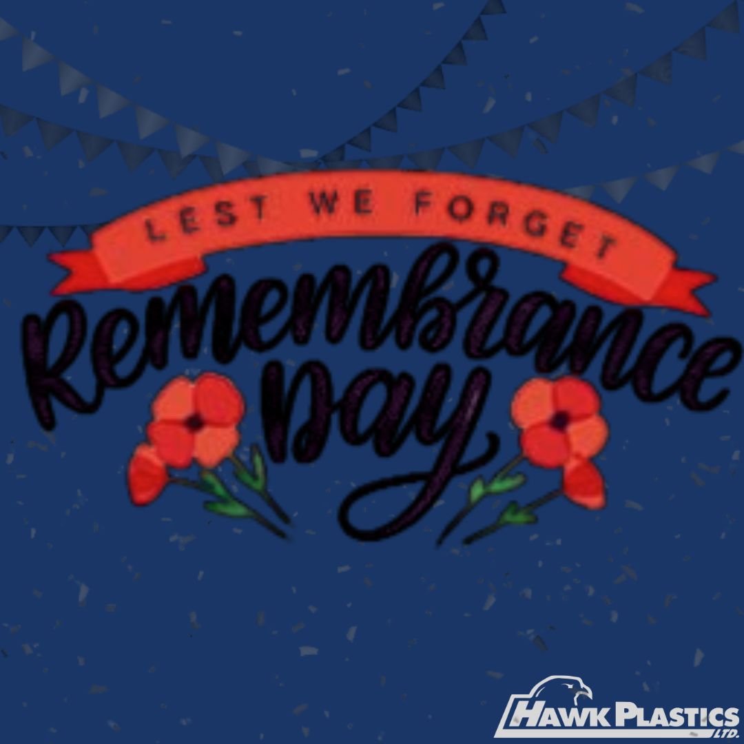 HawkPlastics's tweet photo. Remembrance day - LEST WE FORGET!!

#HawkPlastics #Hawk #PlasticsManufacturing #Windsor #WindsorOntario #LocalEmployer #LocalEconomy #SupplyChain #AutoSupplier #YQG #BuildingTomorrow #Manufacturing #People #MadeInOntario #CanadianMade #Quality #EmployingCanadians #Hiring https://t.co/4Pa4tWPFj9