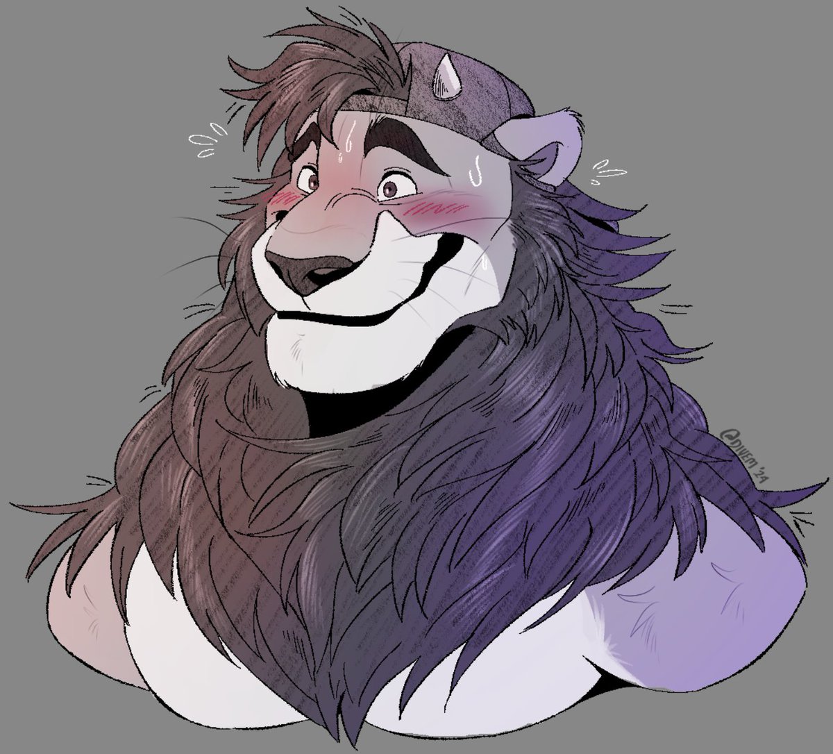 pebssecretstash's tweet photo. Look at all these handsome kitties I got to draw lately 🦁🐯✨ https://t.co/U31bmWn7Bf