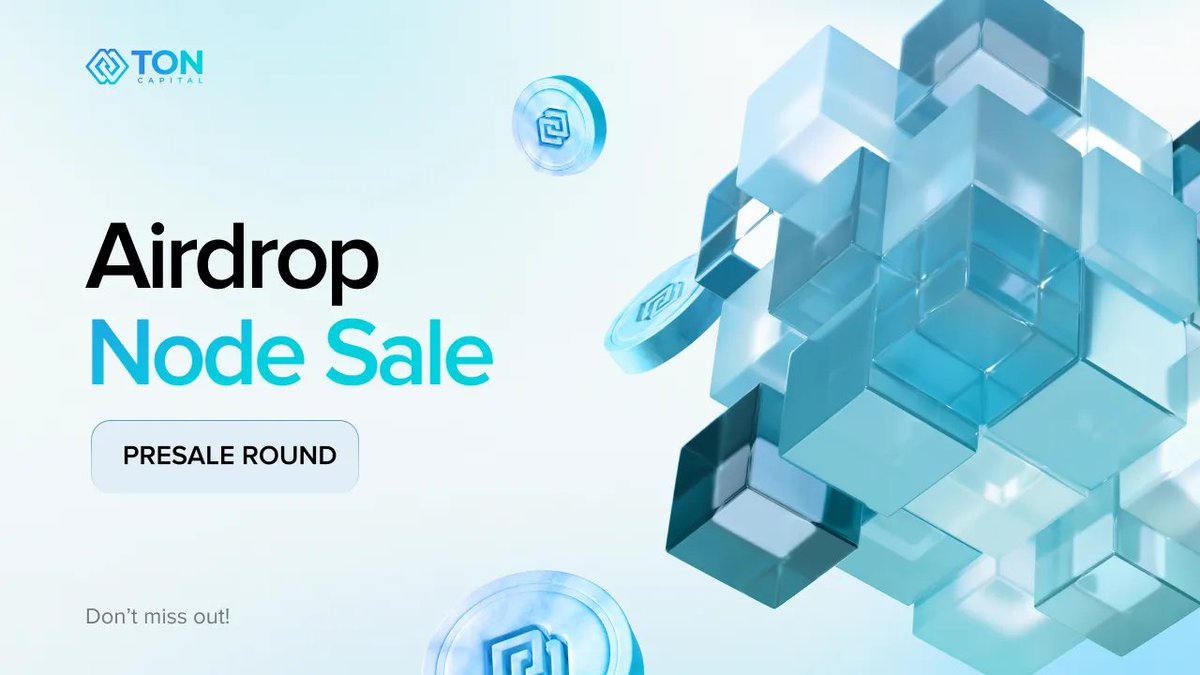 🚀 Airdrop Node Sale Presale! 🚀

Don’t miss out on our Airdrop Node Presale round—your chance to secure exclusive access to TON Capital’s ecosystem and be part of the TON revolution! By purchasing a Node, you’re not only joining a powerful web3 network but also unlocking