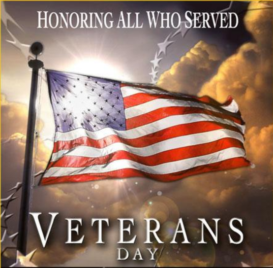 Livingston_Ent's tweet photo. Happy Veterans Day!

America isn’t the land of the free without the brave.

Thank you to all veterans everywhere. https://t.co/mlHQl39LYw