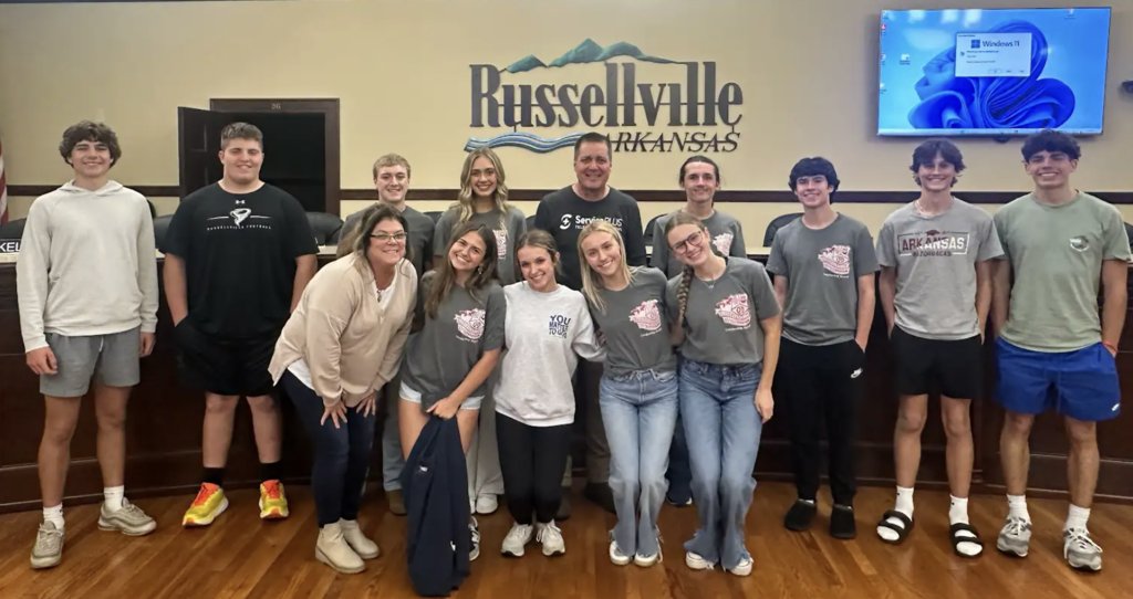 Thank you to Mayor Teague and Mrs. Gina Skelton for graciously hosting the RHS Renaissance Leadership Board. Our students gained valuable insights into the workings of the City of Russellville.