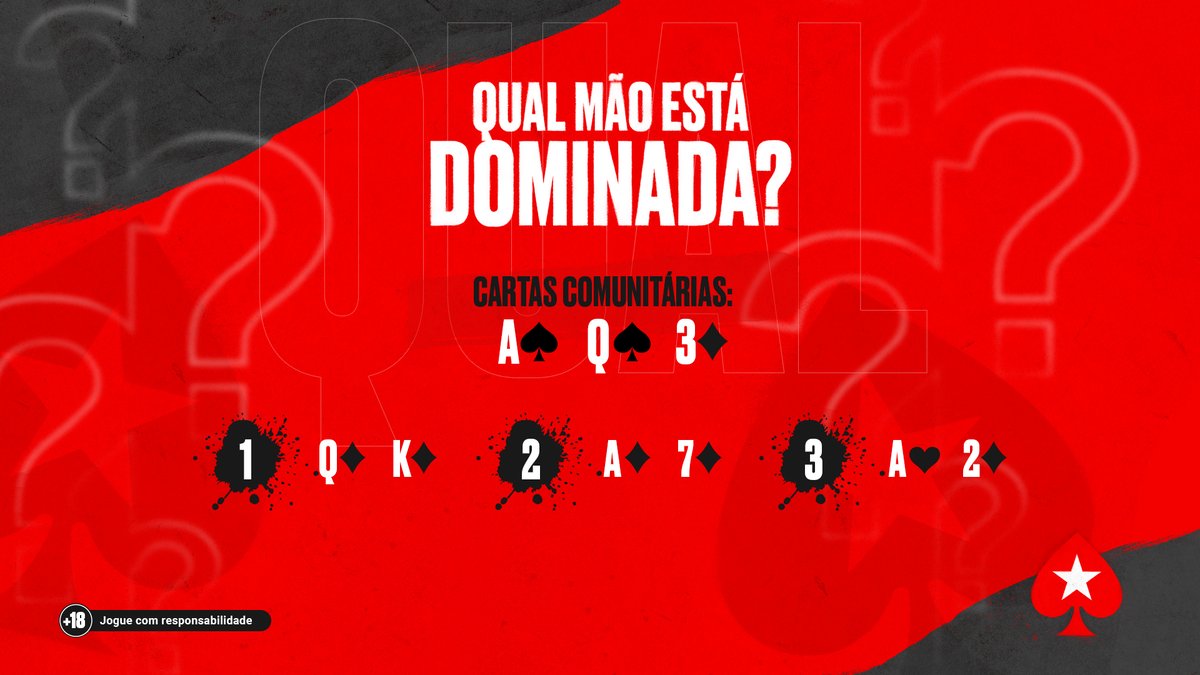 PokerStarsBR's tweet photo. Vamos ver se você é mesmo o mestre das mesas... 🤫 

Responda para disputar por um dos 10 🎟️ de US$11 para satélites.

⏰ Até amanhã às 20:00h no formato [StarsID] + #PokerStarsBR
🔗 Termos se aplicam: https://t.co/Ez2i4rufFs https://t.co/nXcvUG6SWL