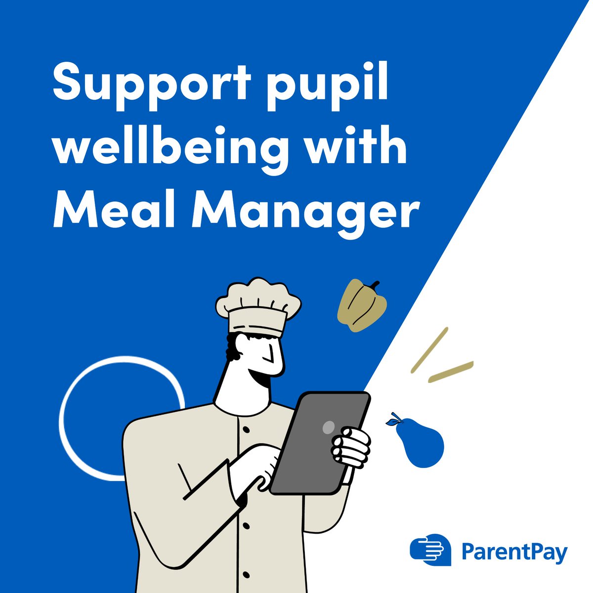This week is <a href="/LACA_UK/">LACA</a>'s National School Meals Week which highlights how school meals play an important role in children’s mental wellbeing.

Help boost pupil wellbeing with Meal Manager from ParentPay.

Learn more 👉 okt.to/HAj8Jl