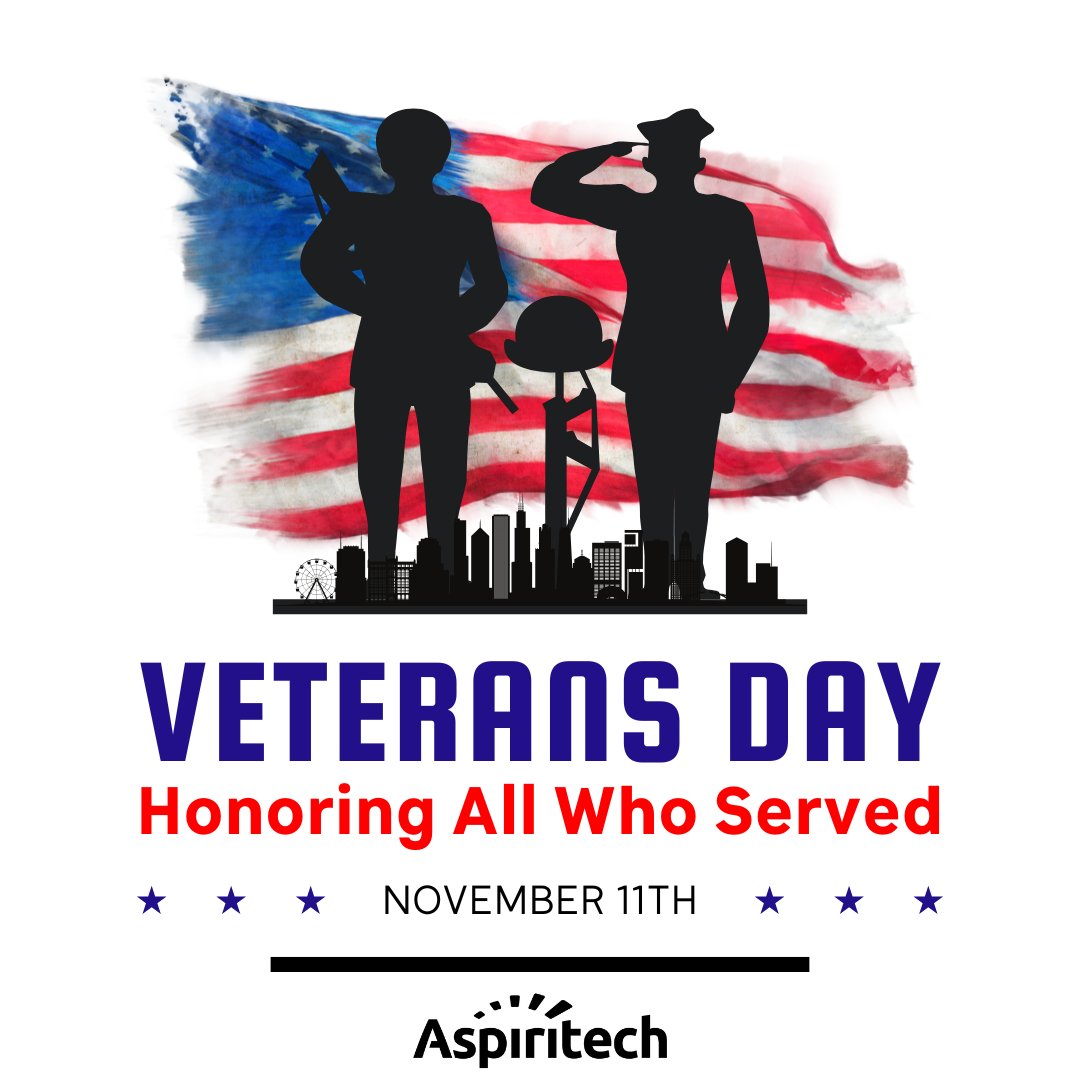 Honoring all who have served in our United States Armed Forces on this #VeteransDay and every day. Thank you for your service! 🇺🇸

#ThankYouForYourService #ThanksForYourService #ThankAVet