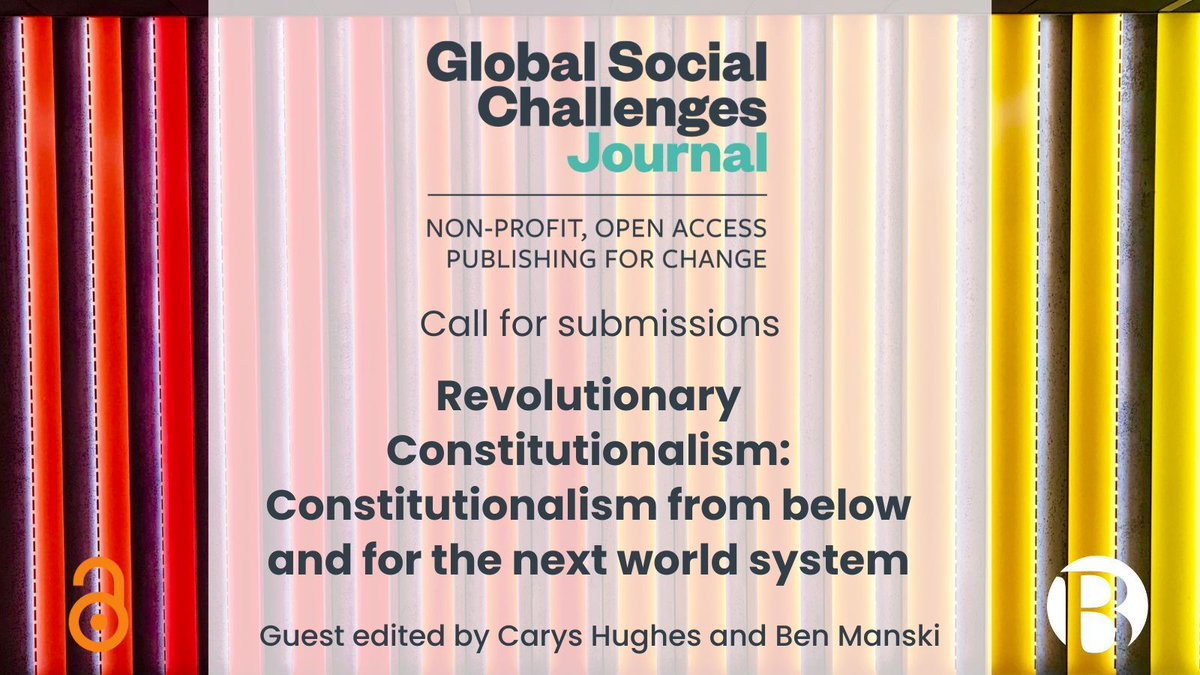 Global Social Challenges Journal tweet media
