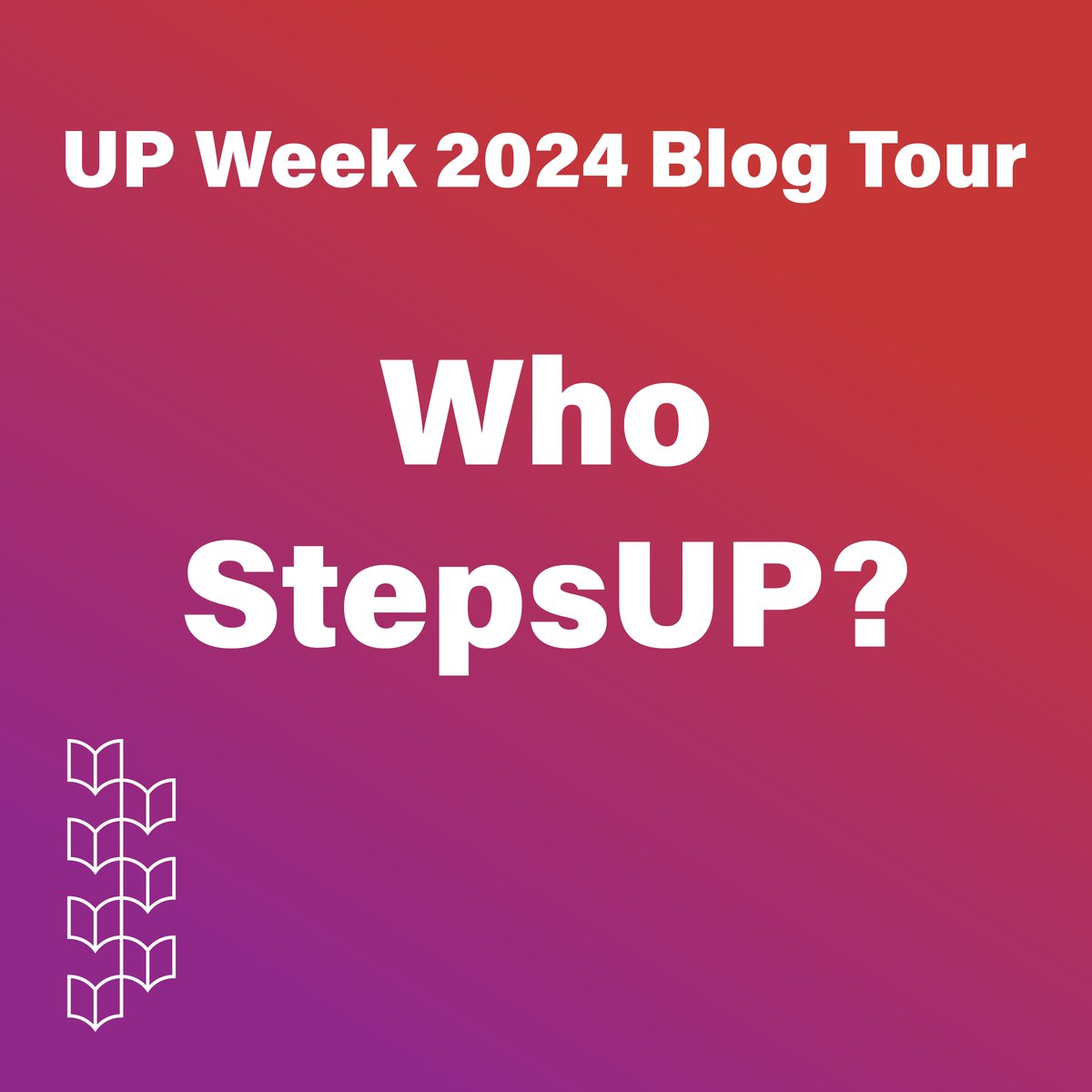 Who StepsUP at, with, or for your press?

From staff members to authors, librarians to booksellers, the university press community is rich with members who #StepUP or encourage others to do so. 

Read more on our #UPWeek blog tour today:  bit.ly/47XRc5f