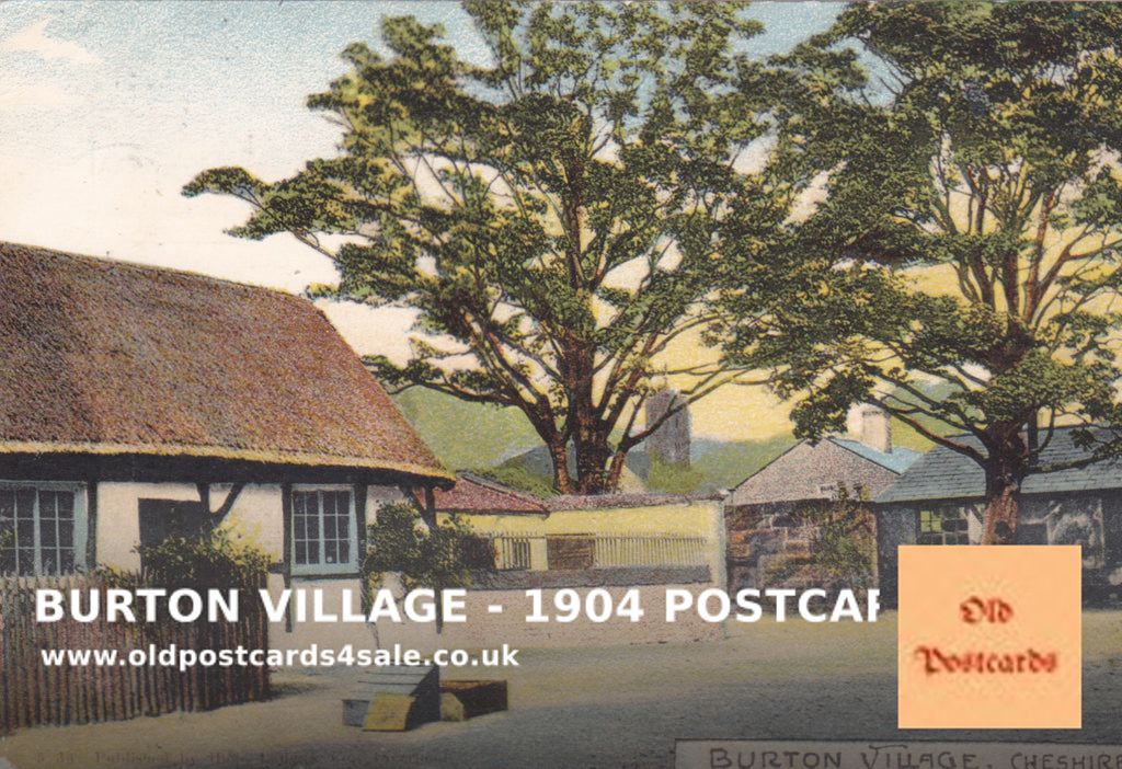 For sale in our store!😍 BURTON VILLAGE - 1904 POSTCARD - UNUSUAL VIEW WIRRAL POSTCARD (ref 194/16) 😍 
Buy now 👉👉 shortlink.store/fxqswsdyfxpl