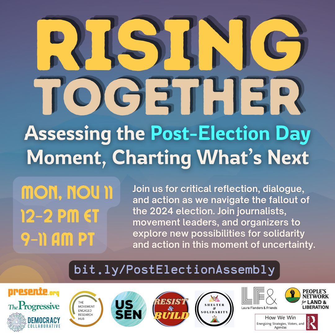 Laura Flanders & Friends tweet media