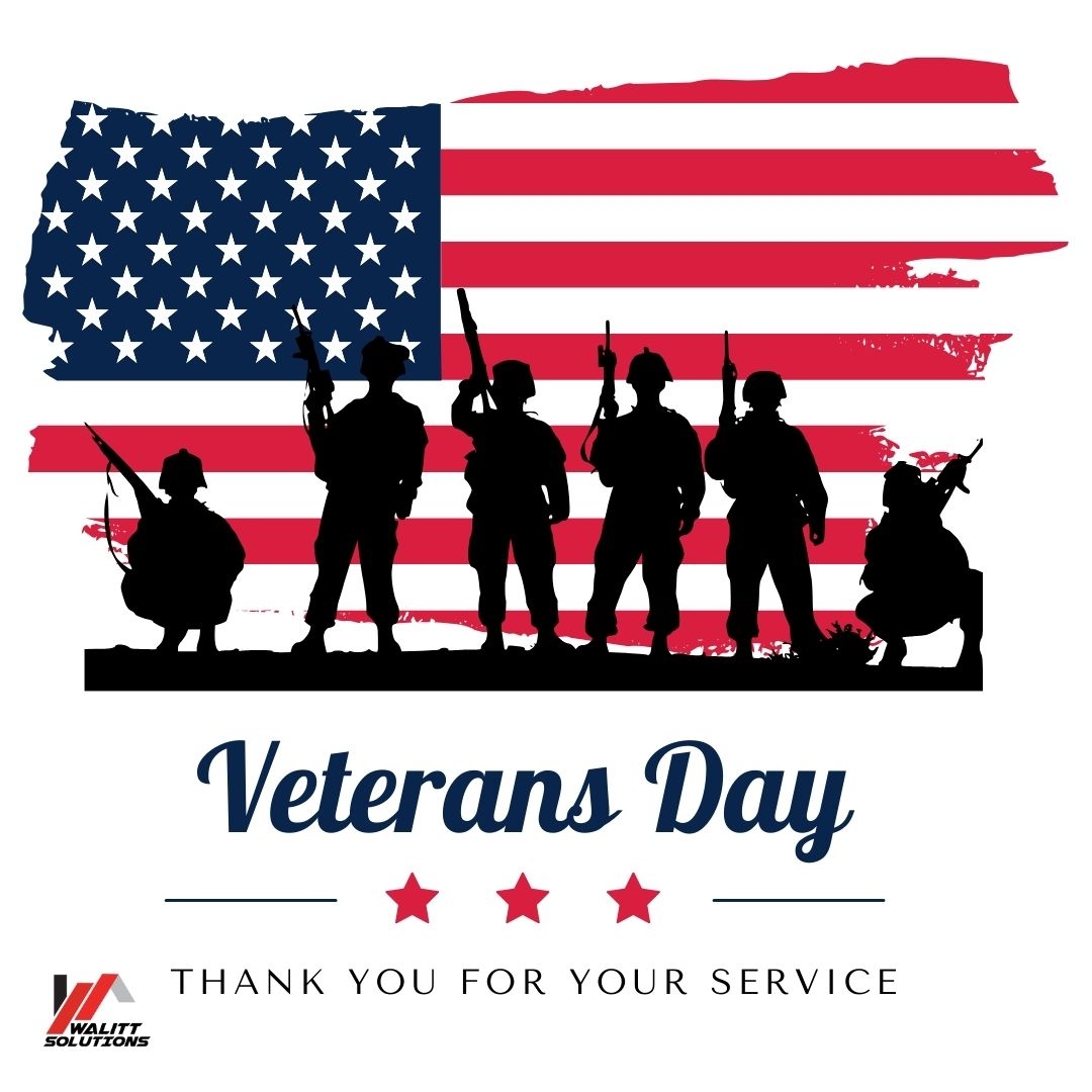 joshwalitt's tweet photo. Today we honor and remember all those who have served and sacrificed so much for us. Thank you, Veterans, from all of us at Walitt Solutions!
#VeteransDay #Honor #UltimateSacrifice https://t.co/gEHfamvXKj