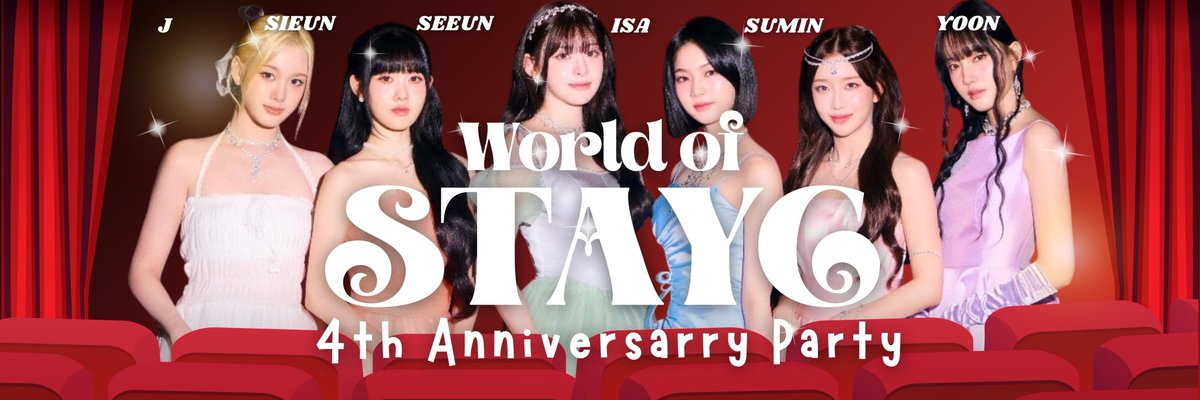 ㅤ
Alrighty my dearest, can you believe it's been 𝖿͟𝗈͟𝗎͟𝗋͟ 𝖿͟𝖺͟𝖻͟𝗎͟𝗅͟𝗈͟𝗎͟𝗌͟ 𝗒͟𝖾͟𝖺͟𝗋͟𝗌 since 𝑆𝑇𝐴𝑌𝐶 debut? 'Cuz it's time for party with our six fairies, so dress up in ethereal taste by donning this lovely t𝘸𝗂𝘣𝘣𝗼𝗇!

♥︎ s.id/4svzS 
ㅤㅤ