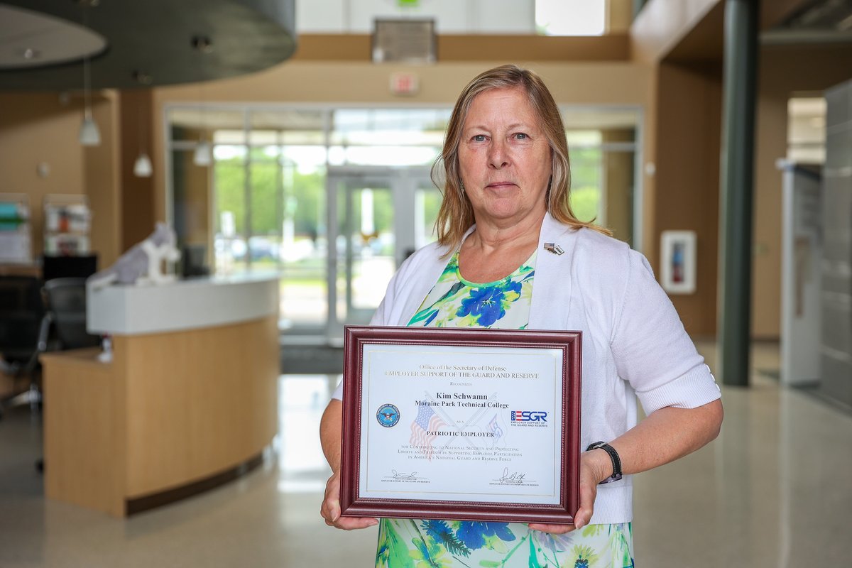 For over 110 years, Moraine Park  has proudly supported veterans and military-connected individuals. Scott Lieburn, Dean of Students and retired Air Force member, exemplifies this dedication. 

Read more in our NEXT Magazine or online by visiting ⬇️
morainepark.edu/today/a-commit…