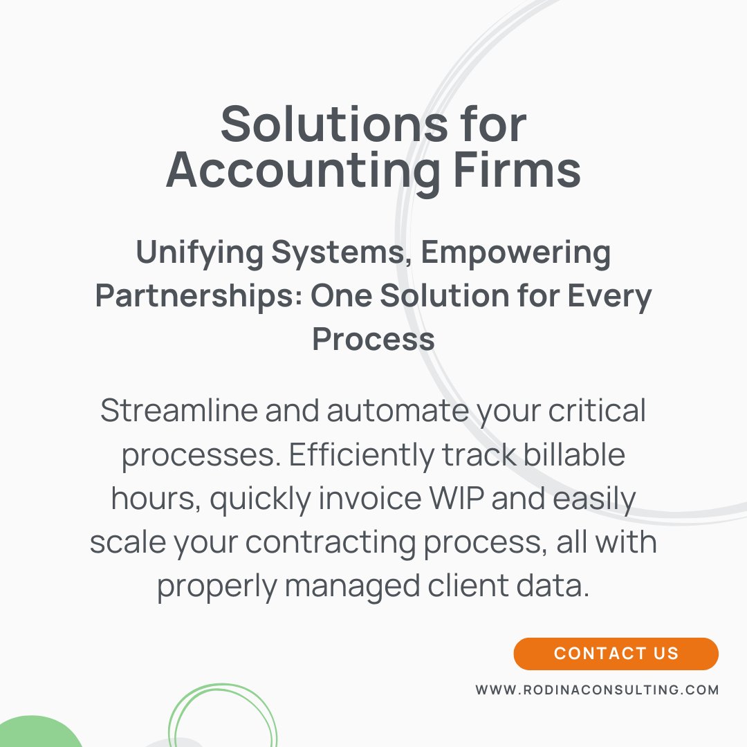 RodinaTweets's tweet photo. At Rodina Consulting, our accounting solutions go beyond the numbers – they’re your guide to success. 

#IndustryLeaders #BusinessSuccess #SectorSpecificSolutions #SalesforceExperts https://t.co/ekicIkI5y2