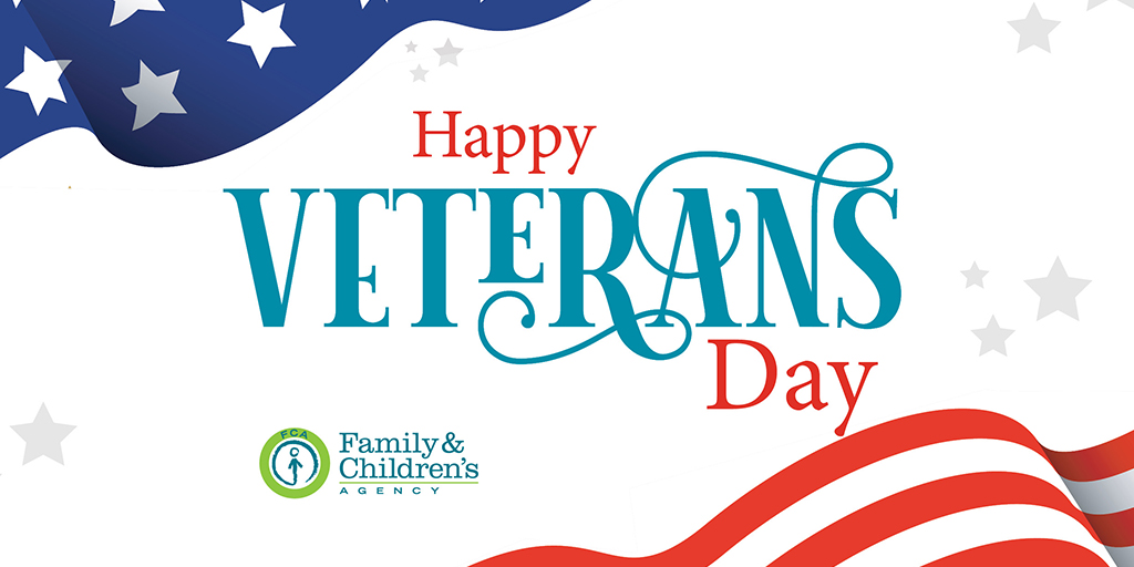 We are proud of the veterans we have as clients, staff, board members, and supporters and thank you all for your service! #VeteransDay