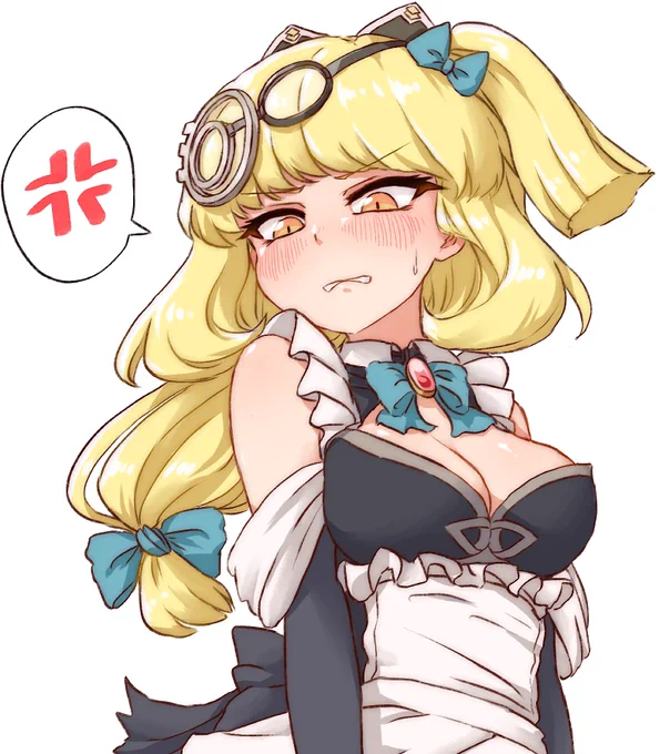 メイドサレーネさん出来たもちょっと可愛い服描けたらな 