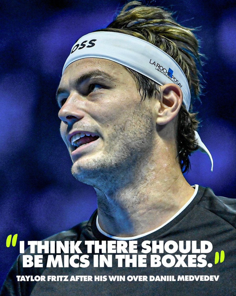 🗣️Fritz suggested that microphones could have resolved the off-court coaching issue.

Should mics be added to coach boxes? 

Let us know in the comments⬇️

#TieBreakTens #EveryPointCounts #atp