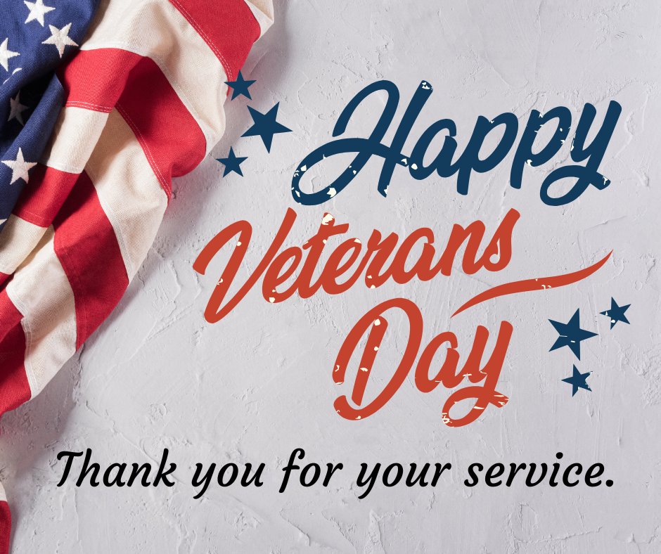HeartsInMotion's tweet photo. Today, all the staff at Hearts In Motion honor and thank all the brave men and women who have served our country. Your courage, dedication, and sacrifice are deeply appreciated. 
#VeteransDay #ThankYouVeterans #HonorAndRespect #ServiceAndSacrifice #HeartsInMotion https://t.co/PEo7MWtqJ5
