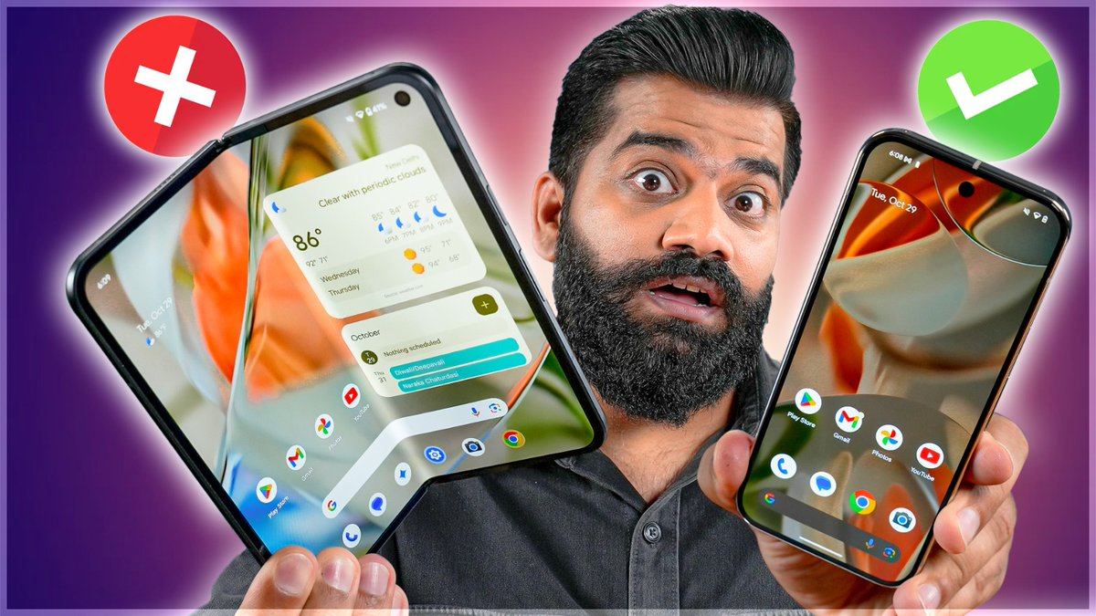 Foldable Vs Normal Smartphones? Which Is Better?🔥🔥🔥youtu.be/z4r3znQr7Ik via <a href="/YouTubeIndia/">YouTube India</a>