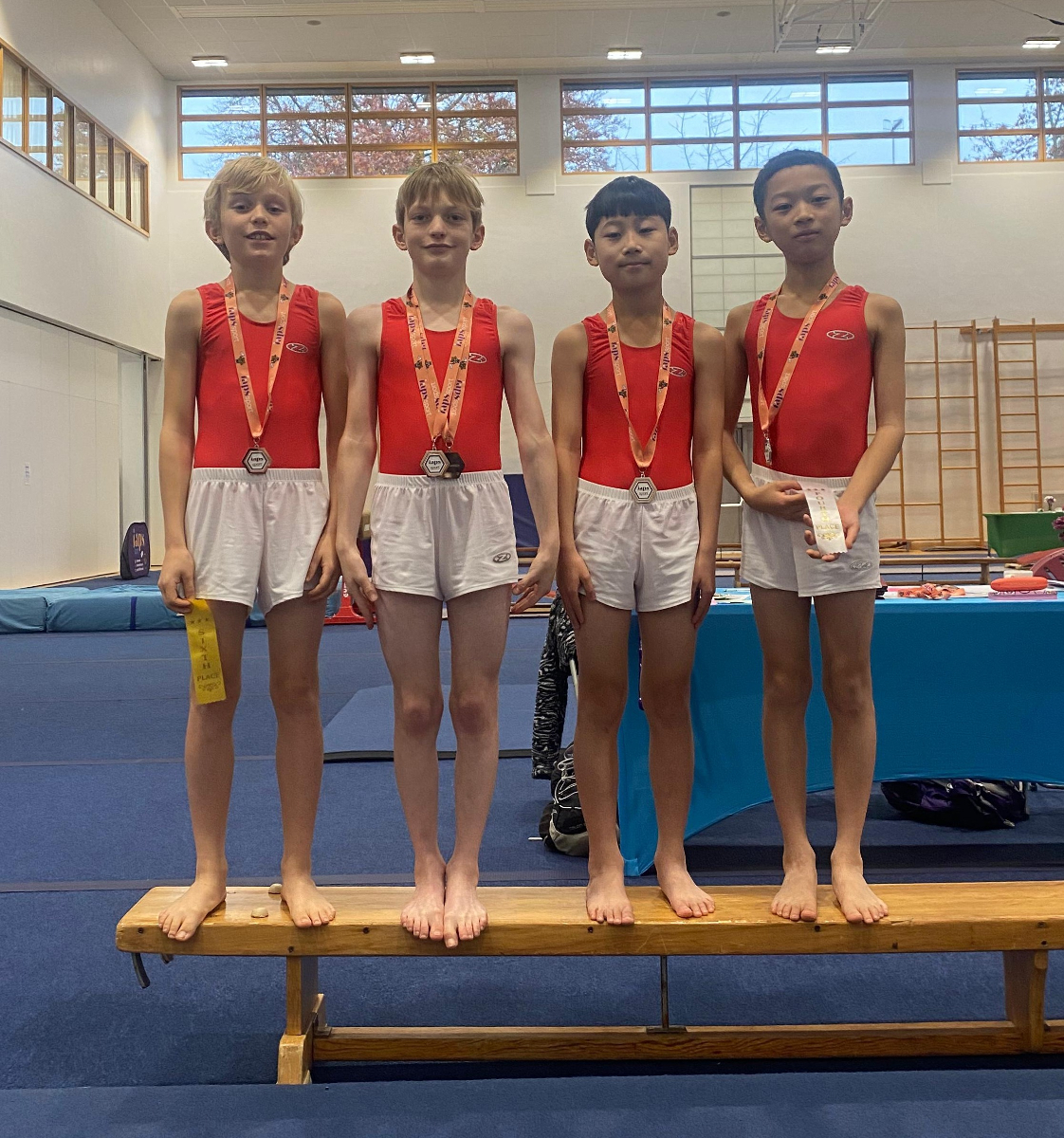 🎉 Many congratulations to our Under 11 and Under 13 gymnastics teams for their fantastic performances on Saturday at the <a href="/iapsuk/">IAPS</a> 2-Piece National Gymnastics Championships.
Well done the Under 13s who collected a team silver medal.🥈🤸‍♂️
#SFOxfordGymnastics #Proud #Champions
