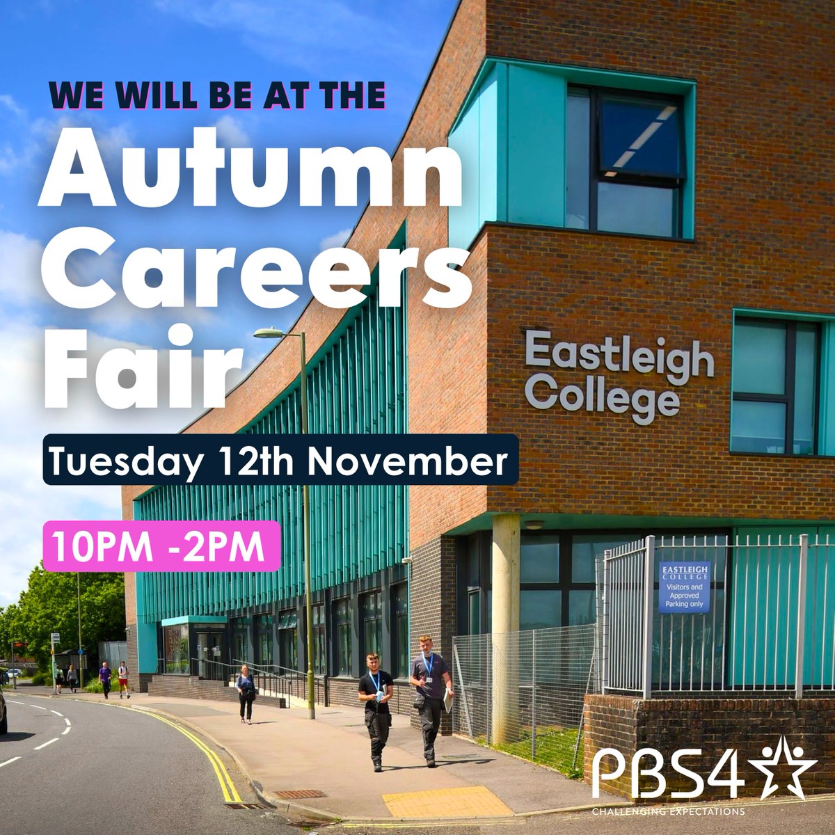 pbs4_'s tweet photo. Tomorrow we will be at the Eastleigh College Autumn Careers Fair π
Check out our exciting job opportunities below!
https://t.co/SX2nf6Jss4
#support #hiring #applytoday #neurodisabilities #makeadifference #strongertogether #supportwork https://t.co/DjdNFTtDd8