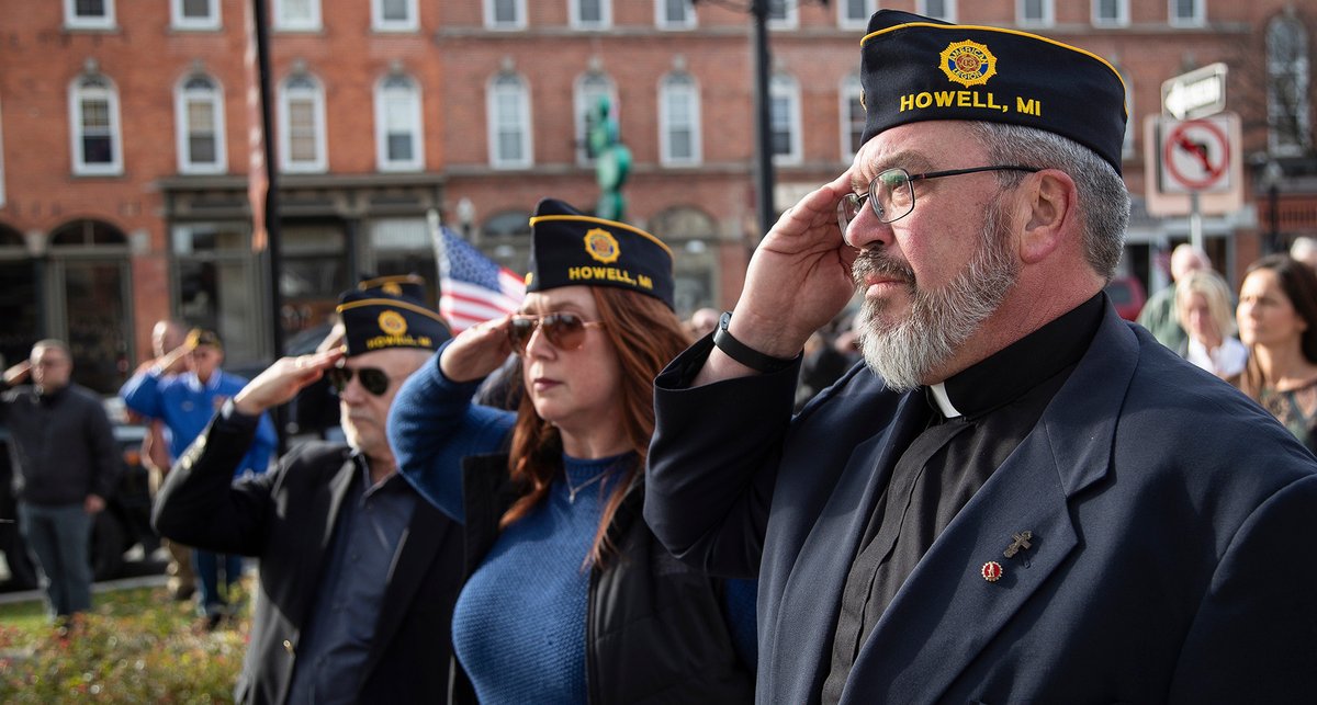 AmericanLegion's tweet image. "It’s telling that the only American holiday honoring a specific occupation is for #veterans ... what makes today truly special is how our nation pauses, reflects and expresses gratitude to all who served."
More from Natl Cdr LaCoursiere: legion.org/information-ce…. #VeteransDay