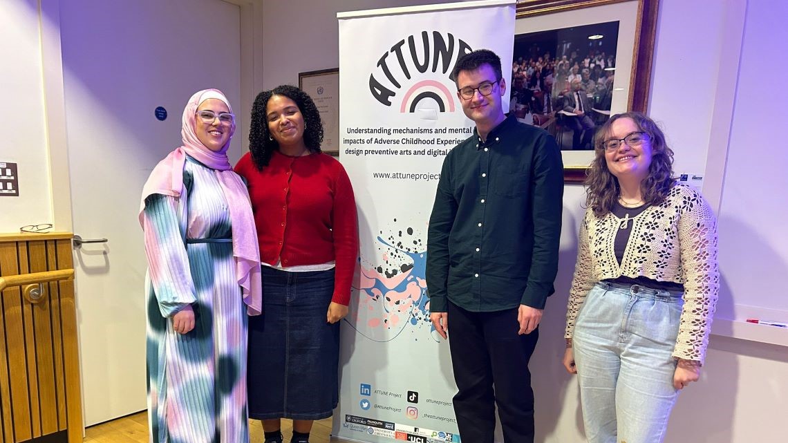 Oxford Psychiatry (@oxpsychiatry) on Twitter photo In October, <a href="/AttuneProject/">ATTUNE Research Project</a> held their second Impact and Dissemination Conference, marking a pivotal moment in the project’s four-year journey exploring Adverse Childhood Experiences (ACEs).
Read more about the conference & Attune👇
tinyurl.com/4fmj8rnb In October, <a href="/AttuneProject/">ATTUNE Research Project</a> held their second Impact and Dissemination Conference, marking a pivotal moment in the project’s four-year journey exploring Adverse Childhood Experiences (ACEs).
Read more about the conference & Attune👇
tinyurl.com/4fmj8rnb