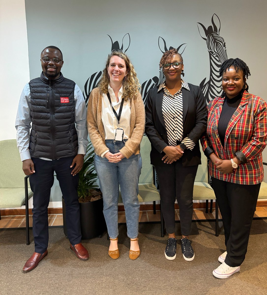 Hivos Southern Africa (@hivosrosa) on Twitter photo Our <a href="/CafeSRHR/">Regional SRHR Fund</a> team, led by Program Manager Limpo Chinika, held a productive meeting with Sophie Chassot from <a href="/SwedeninSA/">SwedenInSA</a> today! We’re uniting efforts to advance #SRHR across East & Southern Africa.
Excited for the initiatives on the horizon! Our <a href="/CafeSRHR/">Regional SRHR Fund</a> team, led by Program Manager Limpo Chinika, held a productive meeting with Sophie Chassot from <a href="/SwedeninSA/">SwedenInSA</a> today! We’re uniting efforts to advance #SRHR across East & Southern Africa.
Excited for the initiatives on the horizon!